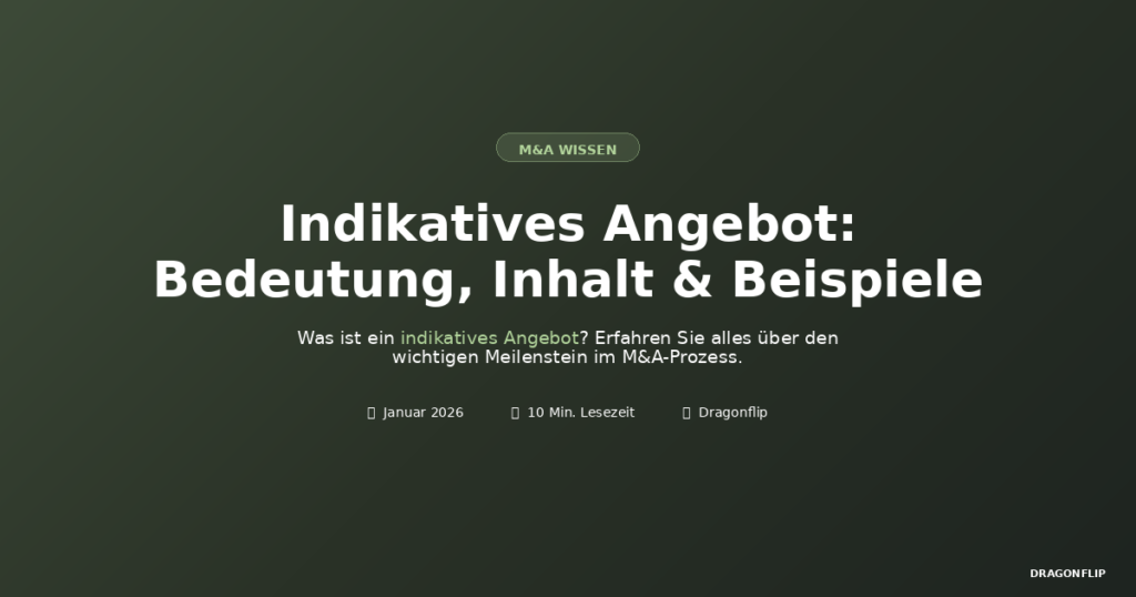 Indikatives Angebot